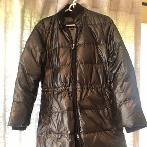 Banana Republic Black Puffer Jacket